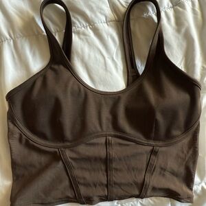 ALO Brown Sports Bra